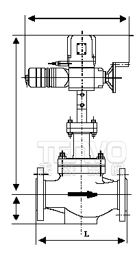 ZAZM電動(dòng)套筒調(diào)節(jié)閥結(jié)構(gòu)圖